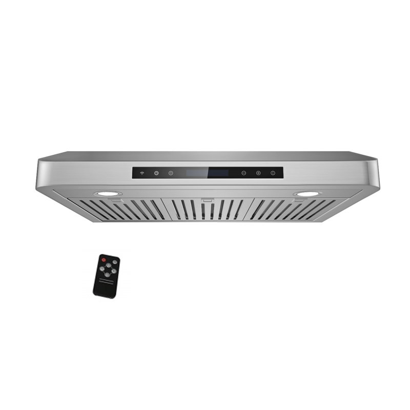 Awoco 36 Inches 900 Cubic Feet Per Minute CFM Ducted Under Range Hood in Stainless Steel